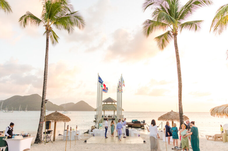 Sandals Grande St Lucian Destination Wedding