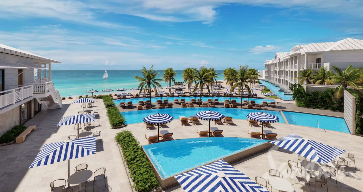 Sandals Montego Bay new beach club rendering