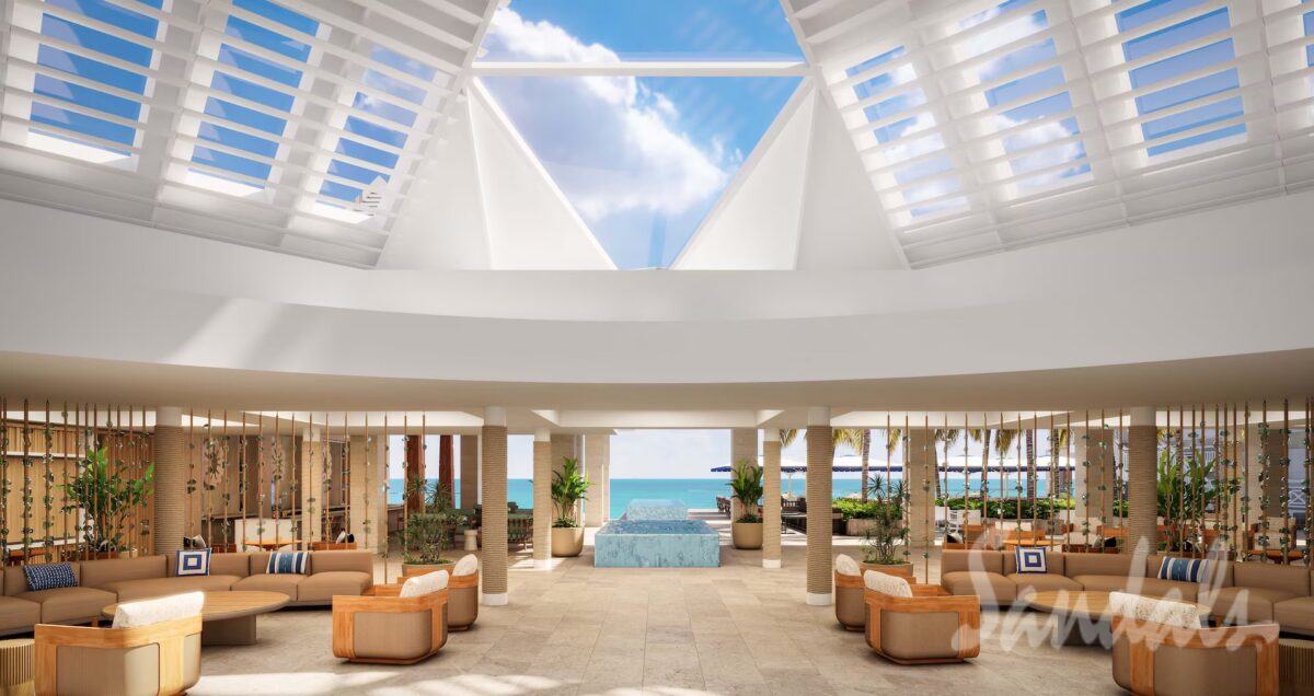 Sandals Montego Bay new lobby rendering
